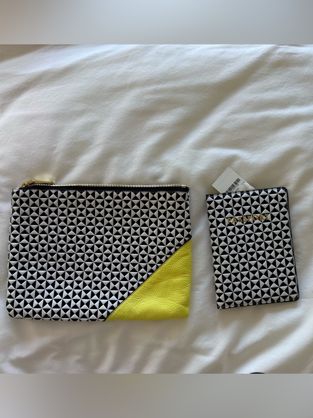NWT J. Crew Travel set - passport wallet & small bag